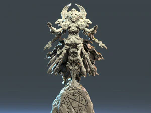 Escultura em miniatura 3D - para imprimir Modelo de Impressão 3D