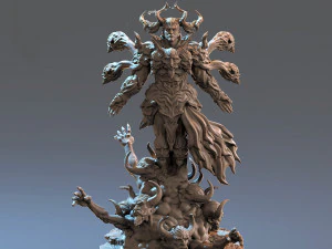 Escultura em miniatura 3D - para imprimir Modelo de Impressão 3D