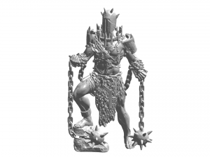 3d miniature sculpture - printable 3D Print Model