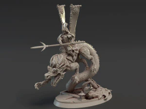 Escultura em miniatura 3D - para imprimir Modelo de Impressão 3D