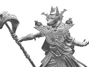 3d miniature sculpture - printable 3D Print Model