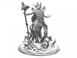3d miniature sculpture - printable Modelo de Impressão 3D