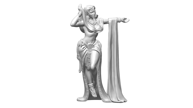 3d miniature sculpture - printable 3D-printmodel .c4d .max .obj .3ds .fbx .stl .blend 