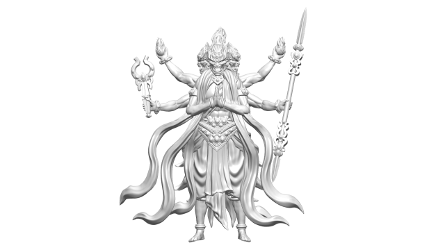 3d miniature sculpture - printable Modelo de Impressão 3D .c4d .max .obj .3ds .fbx .stl .blend 
