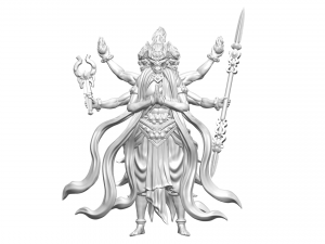 3d miniature sculpture - printable 3D Print Model