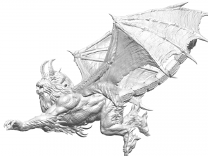 3d miniature sculpture - printable 3D Print Model