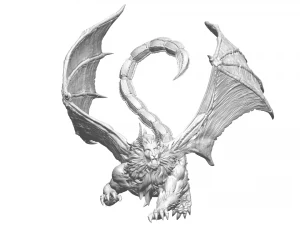 3d miniature sculpture - printable 3D Print Model