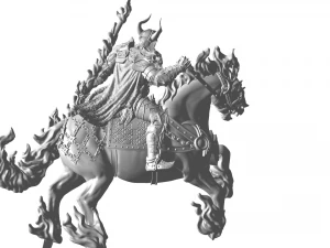 3d miniature sculpture - printable 3D Print Model