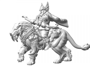 3d miniature sculpture - printable Model Cetak 3D