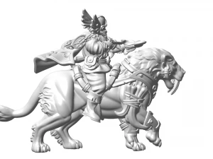 3d miniature sculpture - printable 3D Print Model