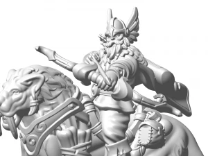 3d miniature sculpture - printable 3D Print Model