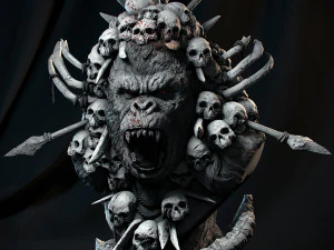 3D 微型雕塑 - 可打印 3D 打印模型