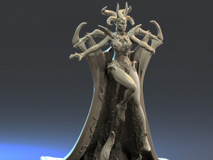 3d miniature sculpture - printable 3D Print Model