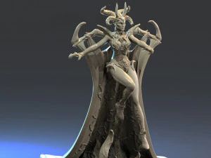 Escultura em miniatura 3D - para imprimir Modelo de Impressão 3D