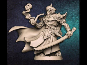 Escultura em miniatura 3D - para imprimir Modelo de Impressão 3D