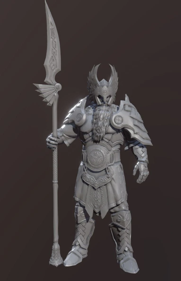 3d miniature sculpture - printable 3D Print Model .c4d .max .obj .3ds .fbx .stl .blend 