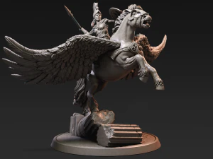 Escultura em miniatura 3D - para imprimir Modelo de Impressão 3D