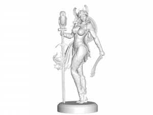 3d miniature sculpture - printable Model Cetak 3D