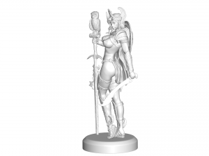 3d miniature sculpture - printable Modello di stampa 3D
