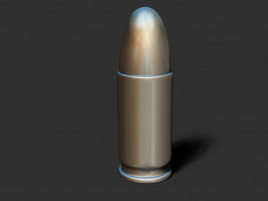 9mm ammunition 3d 3D Print Model