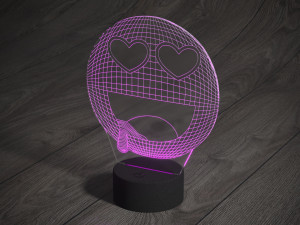 lamp smiley Modèle 3D