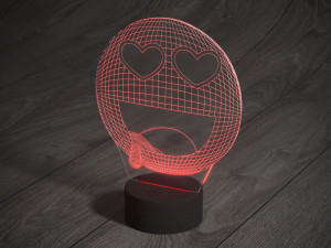 lamp smiley 3D 模型