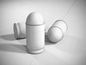 modeli 9mm makarnav 3D Model