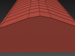 garage for military equipment for 11 cars low-poly 3D Model
