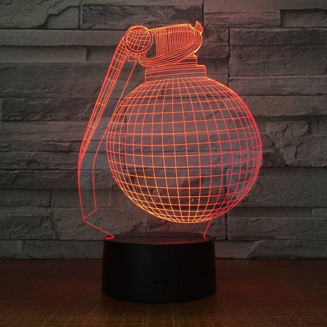 grenade laser cutting vector drawings 3D Model .c4d .max .obj .3ds .fbx .stl .blend 