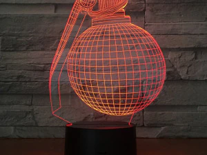 desenhos vetoriais de corte a laser de granada Modelo 3D