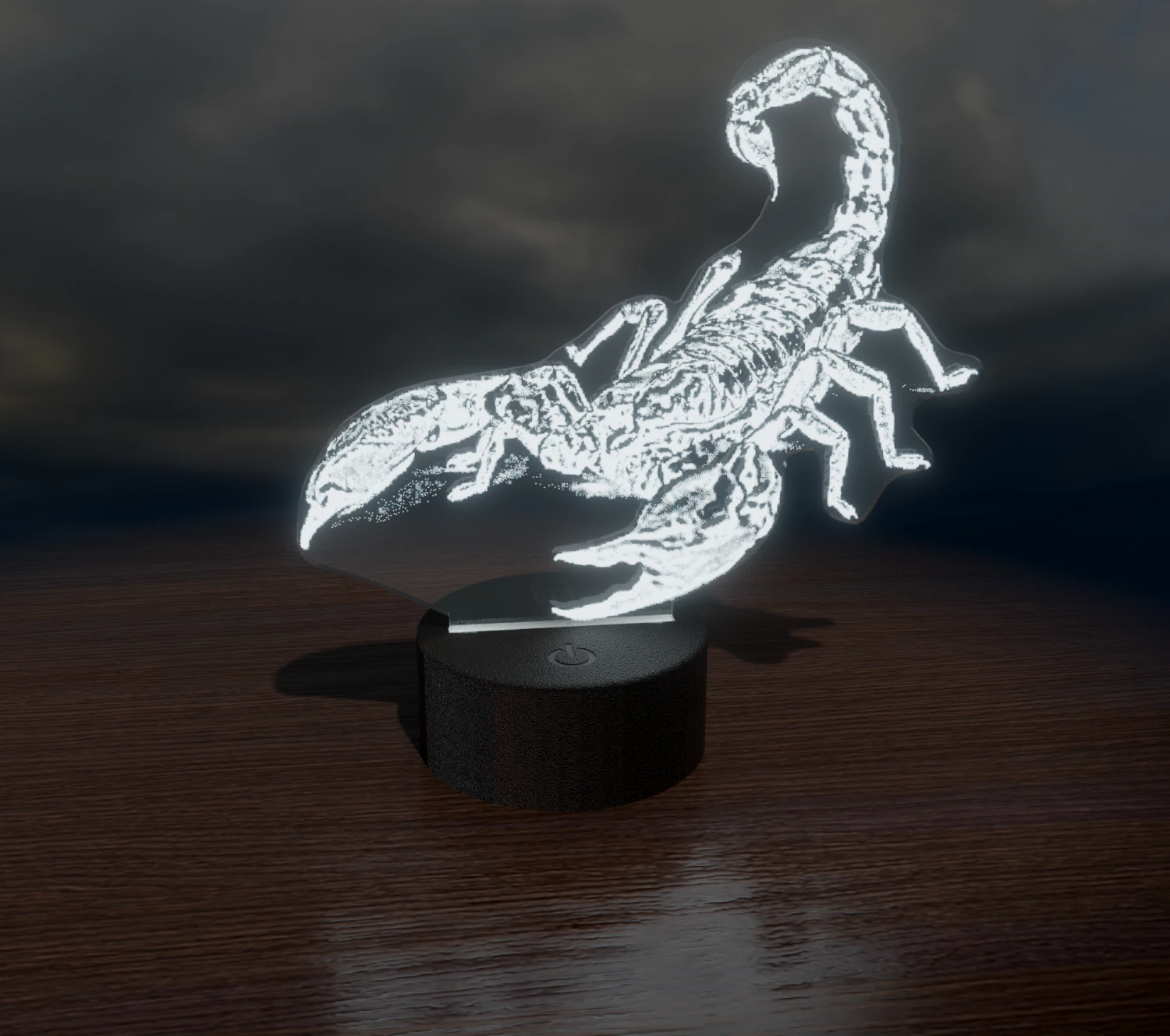 scorpio laser engraving vector drawings 3D Model .c4d .max .obj .3ds .fbx .stl .blend 