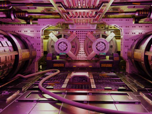 generator room scifi 3D Model