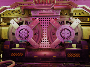 generator room scifi 3D Модель