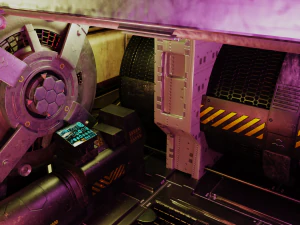 generator room scifi 3D Model