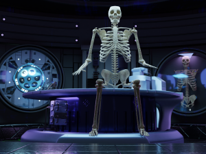 sci fi lab assets low and high poly with texture game ready 3D 모델