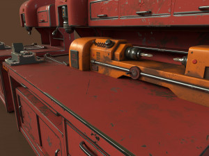 industrial work assets game ready low poly and high poly vol 1 3D-Modell