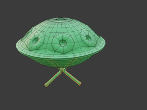 hang drum musical instruments full detail low poly and high poly Modelo 3D