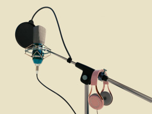 microphone musical instruments full detail low poly and high poly 3D मॉडल