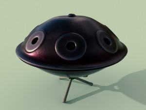 15 musical instruments collection full detail low poly and high poly 3D मॉडल