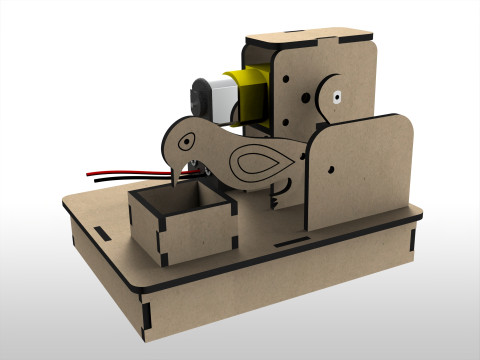 STEM Prototypes for Kids 20 Educational Projects with Assembly Guides 3D Model