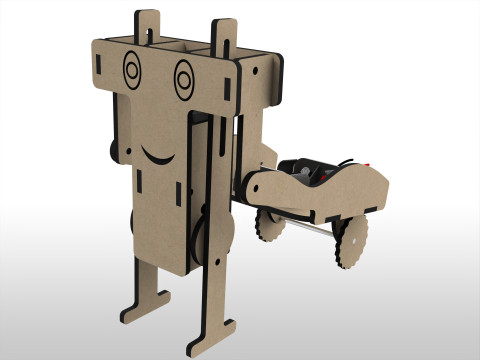 STEM Prototypes for Kids 20 Educational Projects with Assembly Guides 3D Model