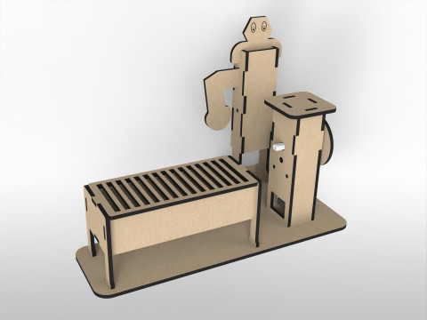 STEM Prototypes for Kids 20 Educational Projects with Assembly Guides 3D Model
