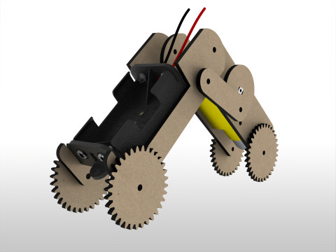 STEM Prototypes for Kids 20 Educational Projects with Assembly Guides 3D Model