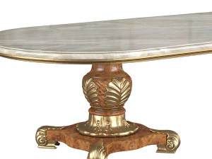 dinner table classic 3D Model