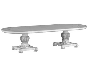 dinner table classic 3D Model