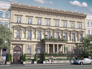classical rustic columns Model 3D