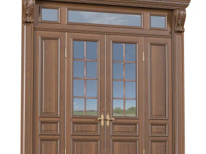 entrance classic door 3D Model