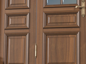 entrance classic door 3D Model