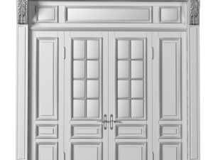 entrance classic door 3D Model