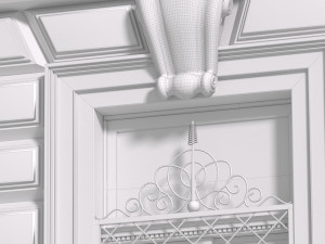 classic rusticated facade Modèle 3D